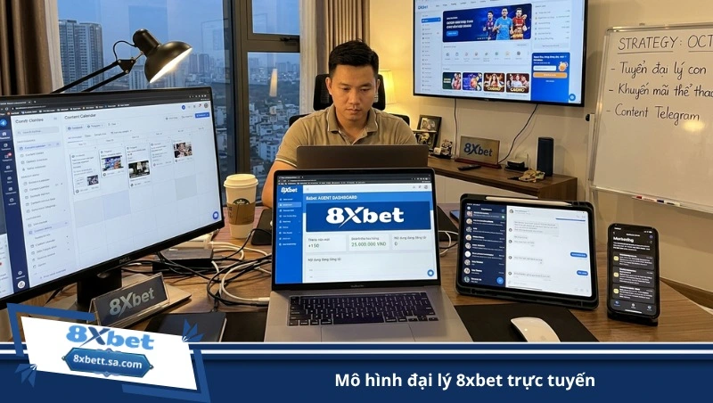 mô hình đại lý 8xbet trực tuyến