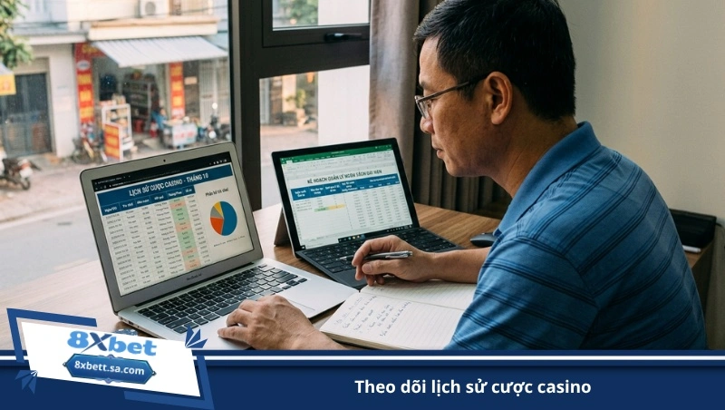 theo dõi lịch sử cược casino